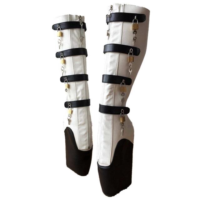 BDSM Sissy Ballet Boots - Sissy Panty Shop