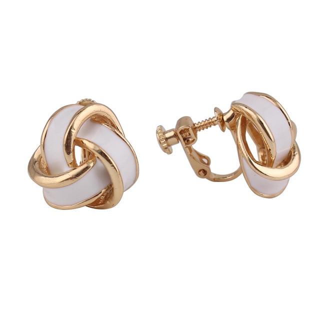 Candy Enamel Clip on Earrings - Sissy Panty Shop