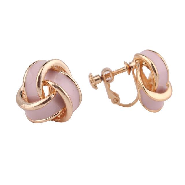 Candy Enamel Clip on Earrings - Sissy Panty Shop