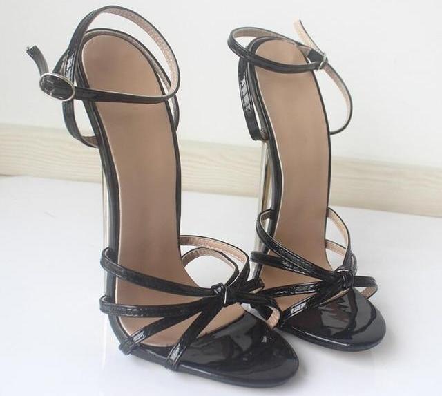 "Tranny Pandora" Ankle Strap Sandals - Sissy Panty Shop