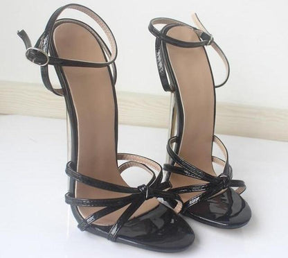 "Tranny Pandora" Ankle Strap Sandals - Sissy Panty Shop