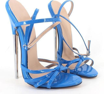 "Tranny Pandora" Ankle Strap Sandals - Sissy Panty Shop