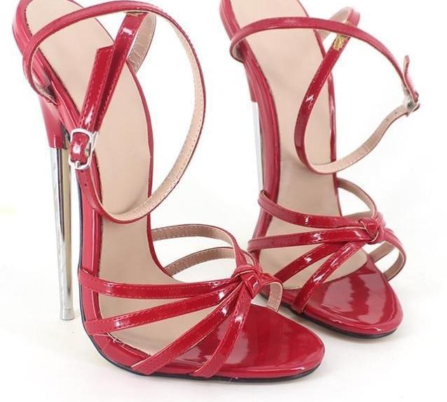 "Tranny Pandora" Ankle Strap Sandals - Sissy Panty Shop