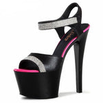 "Sissy Norma" Crystal Sandals - Sissy Panty Shop