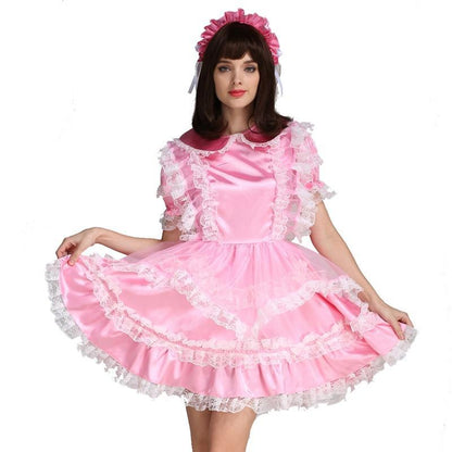 Lockable Sissy Maid Dress - Sissy Panty Shop