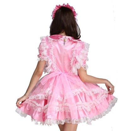 Lockable Sissy Maid Dress - Sissy Panty Shop