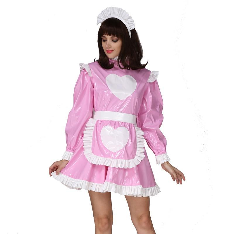 Forced Sissy Maid Lockable Dress - Sissy Panty Shop