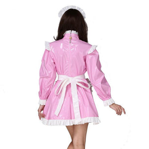 Forced Sissy Maid Lockable Dress - Sissy Panty Shop