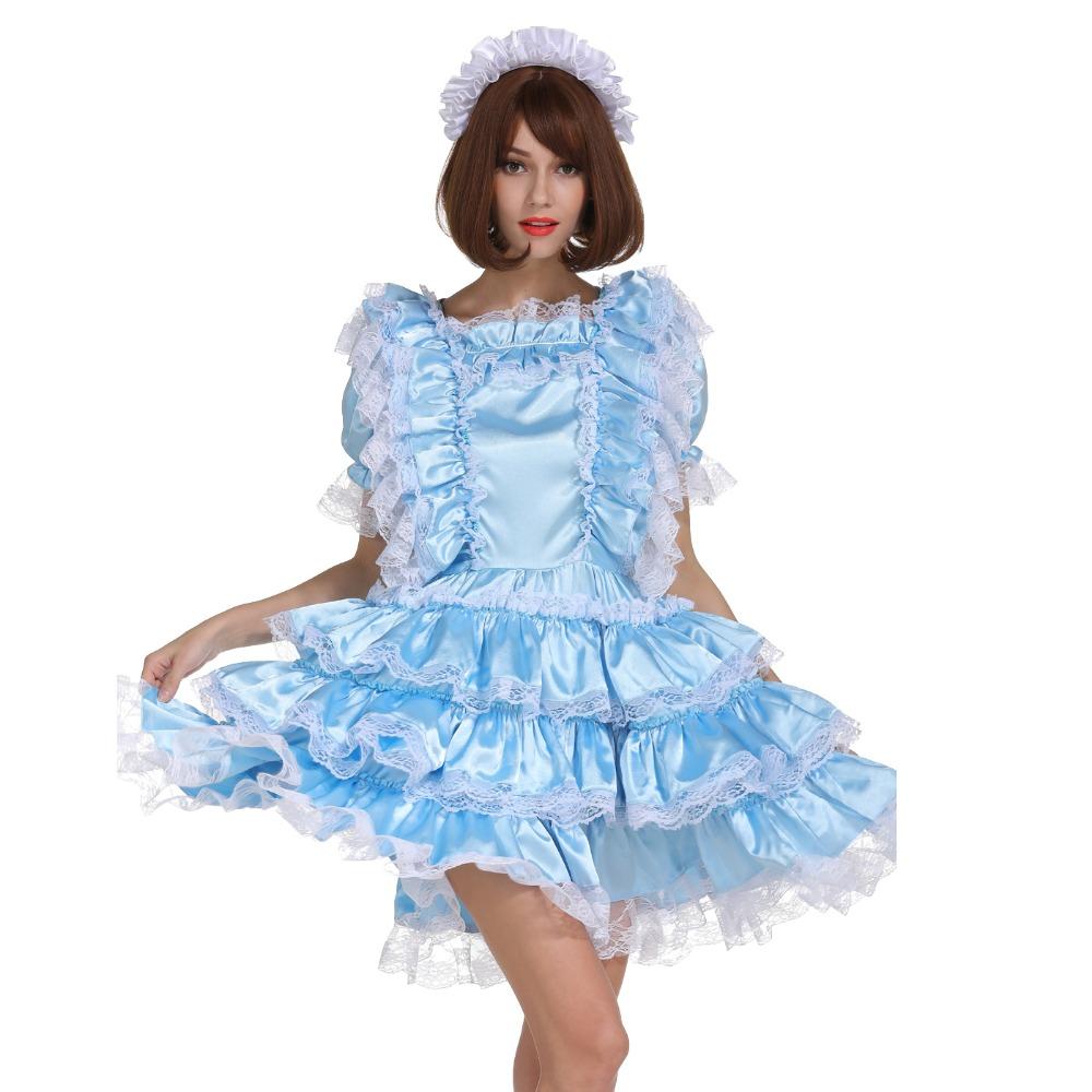 "Sissy Rose" Lockable Dress - Sissy Panty Shop