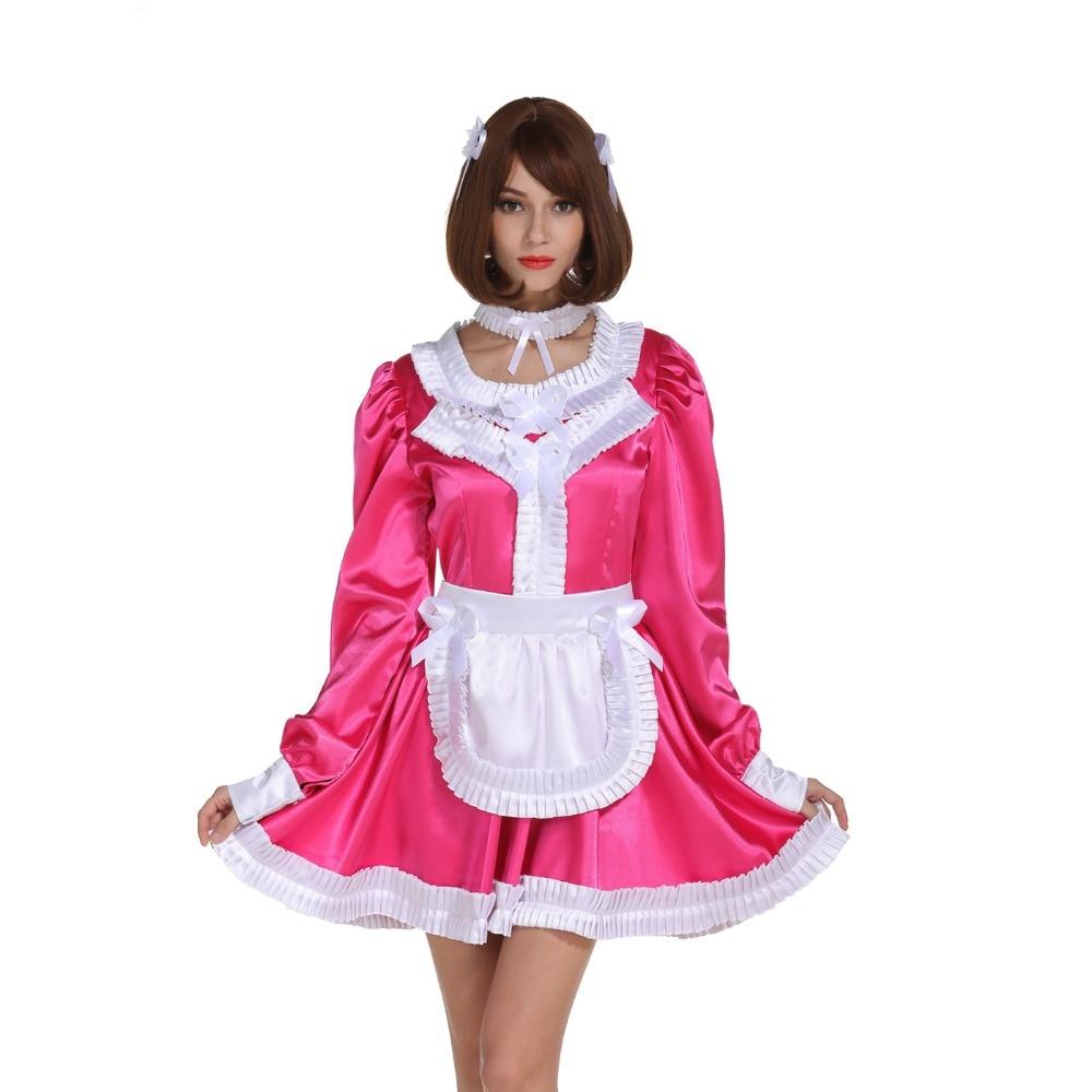 Lockable Sissy Maid Dress - Sissy Panty Shop