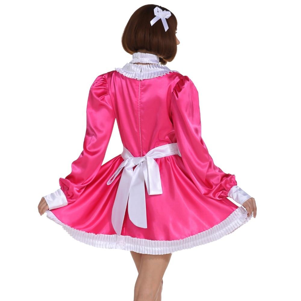 Lockable Sissy Maid Dress - Sissy Panty Shop