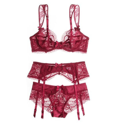 "Sissy Susan" 3 Piece Lingerie Set - Sissy Panty Shop