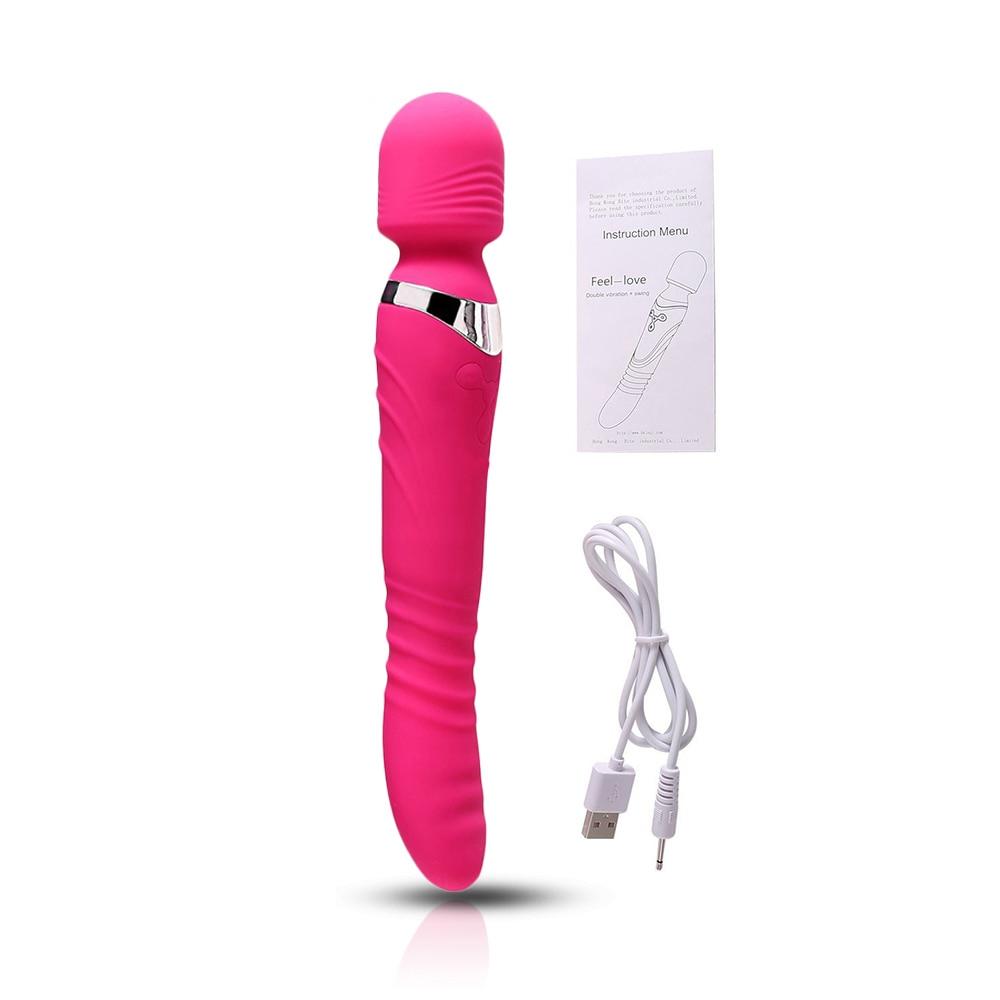 Rotation Heated Dildo Vibrator - Sissy Panty Shop