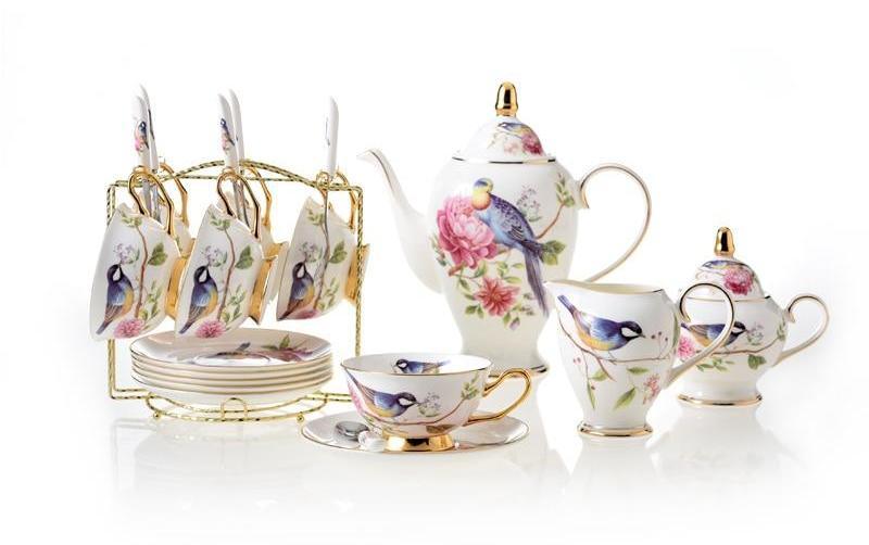 European Porcelain Sissy Maid Tea Set - Sissy Panty Shop