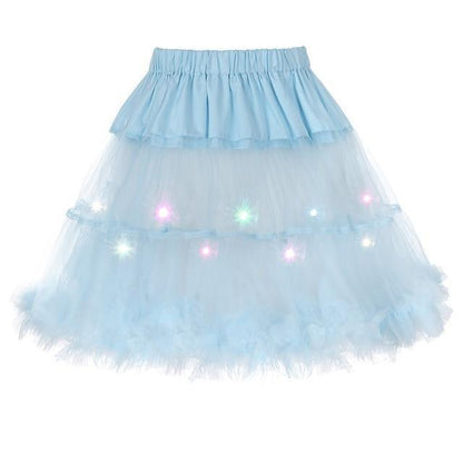 2 Layered Sissy Petticoat with Lights - Sissy Panty Shop