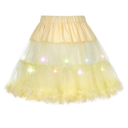 2 Layered Sissy Petticoat with Lights - Sissy Panty Shop