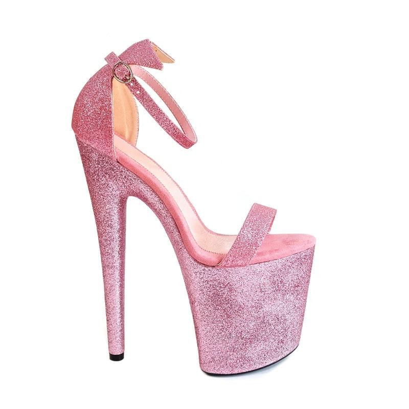 "Sissy Leyla" Glitter Pumps - Sissy Panty Shop