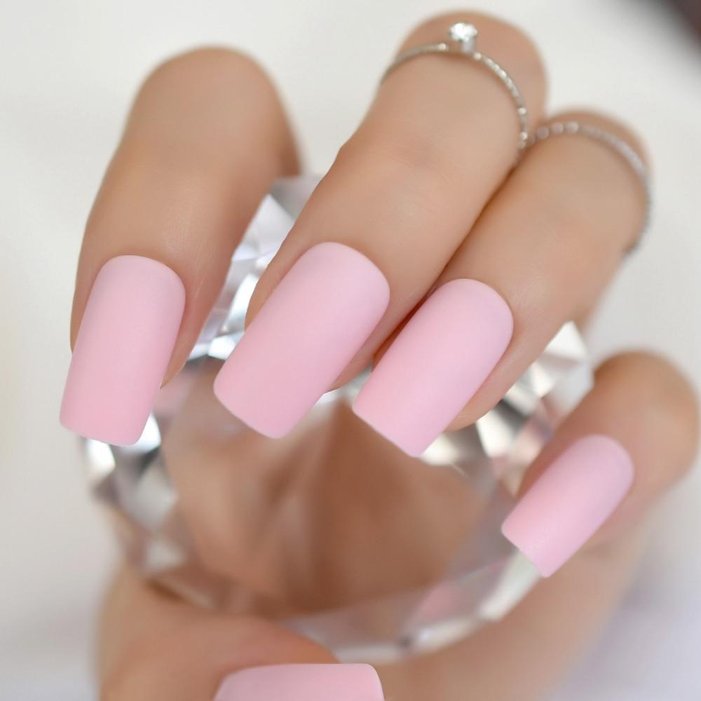 Light Pink Matte Faux Nails - Sissy Panty Shop