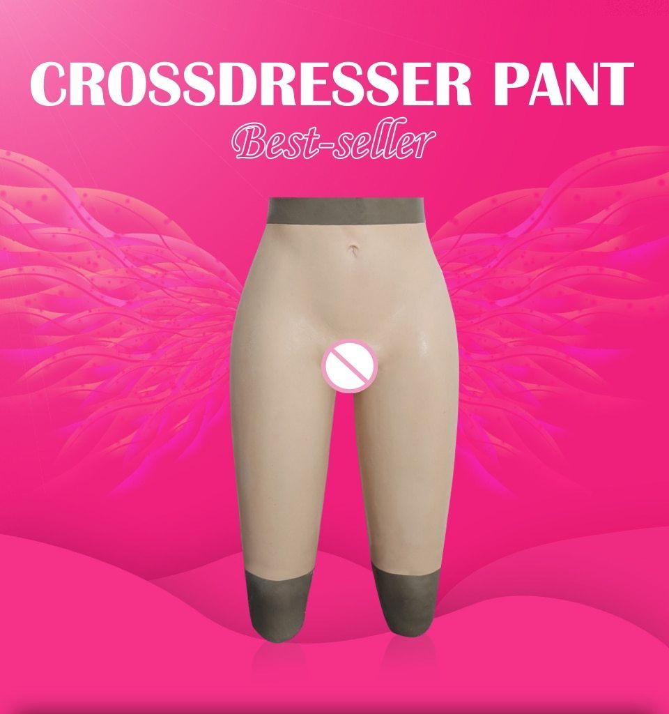 Crossdresser Silicone Fake Vagina Pants - Sissy Panty Shop