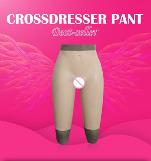 Crossdresser Silicone Fake Vagina Pants - Sissy Panty Shop