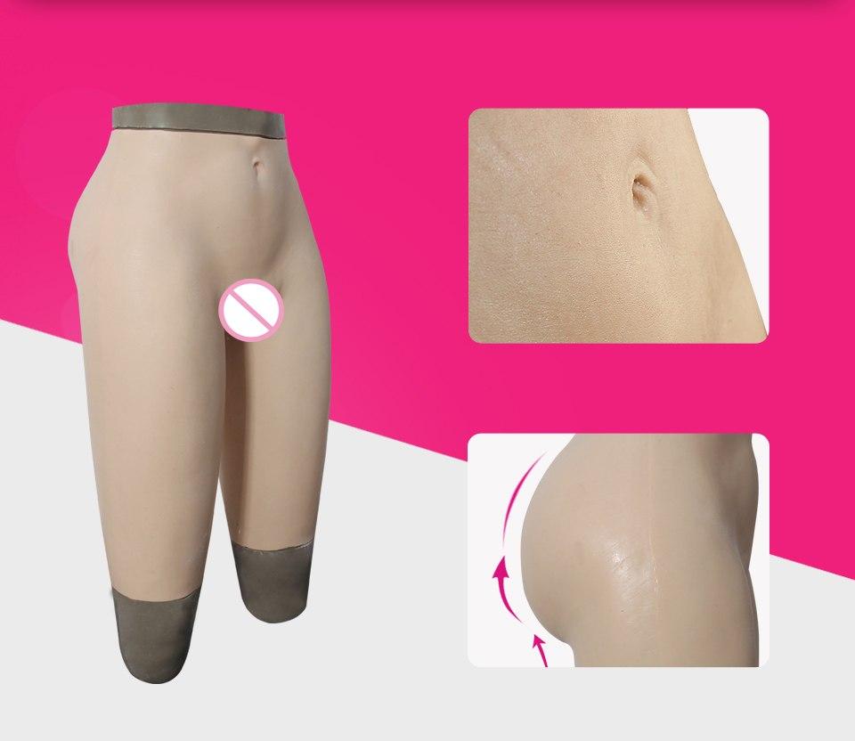 Crossdresser Silicone Fake Vagina Pants - Sissy Panty Shop