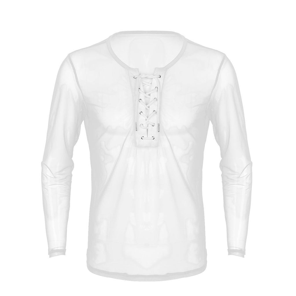 Mesh Long Sleeve Pullover - Sissy Panty Shop