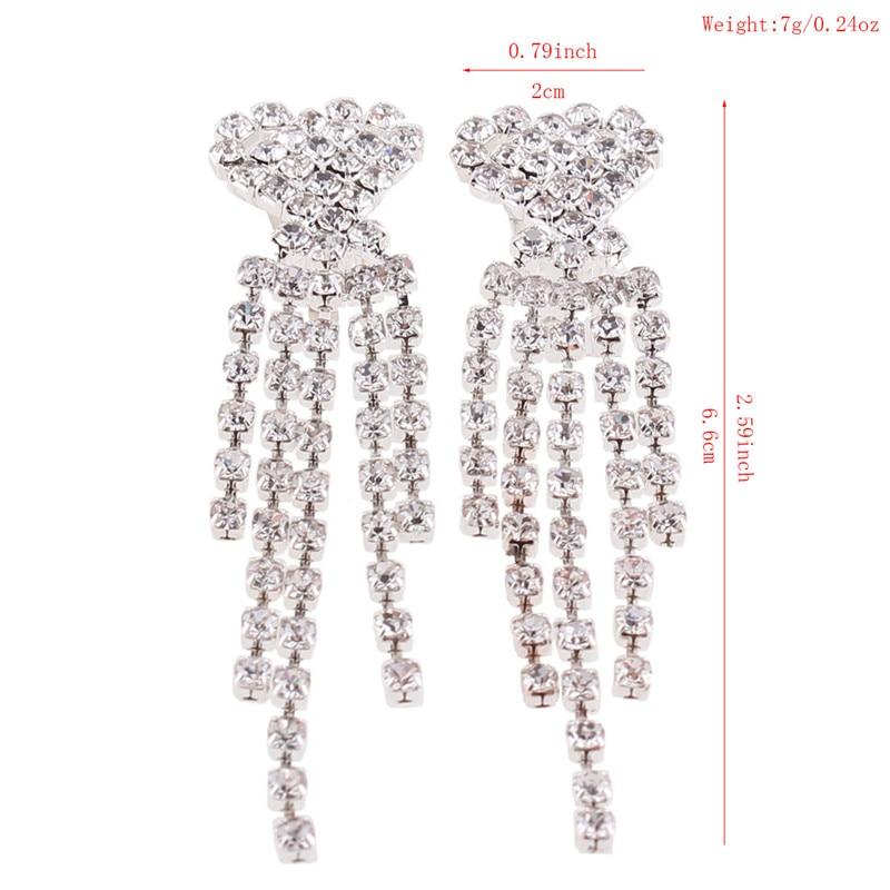 Heart Tassel Clip on Earrings - Sissy Panty Shop