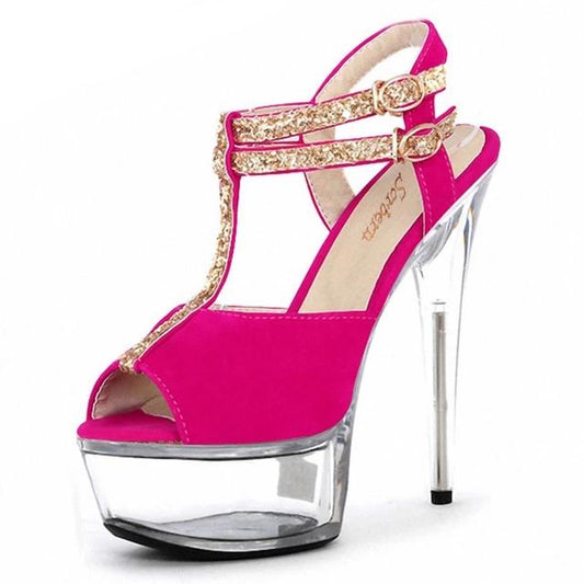 "Sissy Abigail" Platform Sandals - Sissy Panty Shop