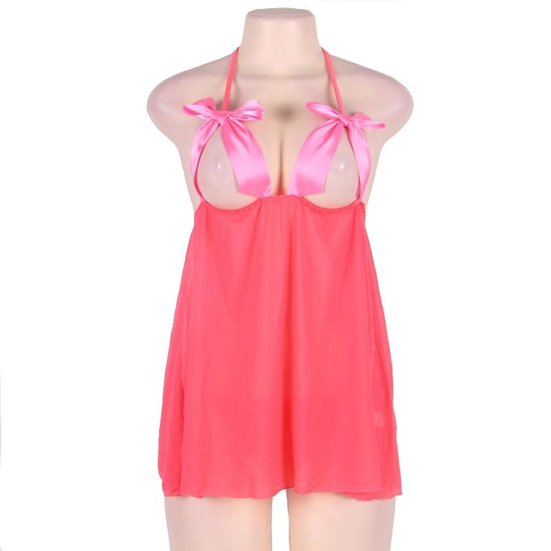 "Sissy Luz" Open Cup Babydoll - Sissy Panty Shop