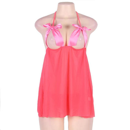 "Sissy Luz" Open Cup Babydoll - Sissy Panty Shop