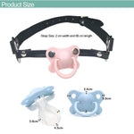 DDLG/ ABDL Adult Baby Pacifier Gag - Sissy Panty Shop