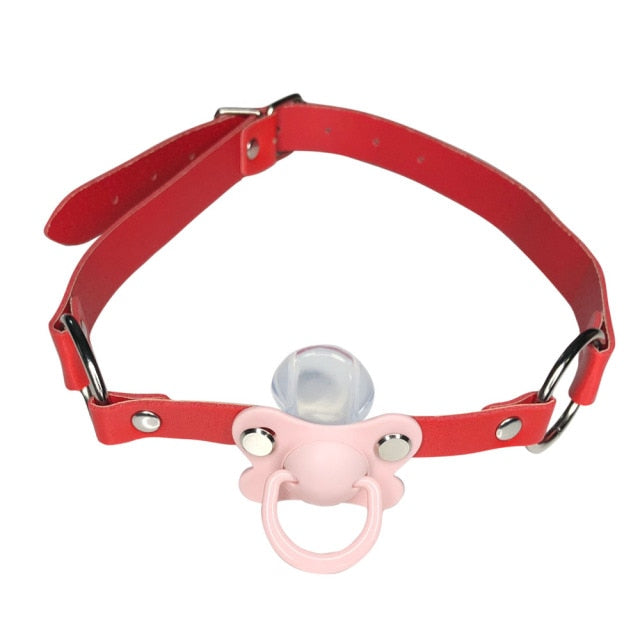 ABDL DDLG Adult Pacifier Gag - Sissy Panty Shop