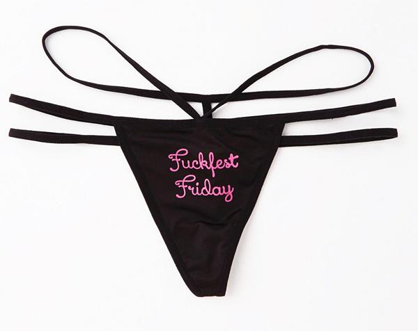 Slutty Sissy Thong - Sissy Panty Shop