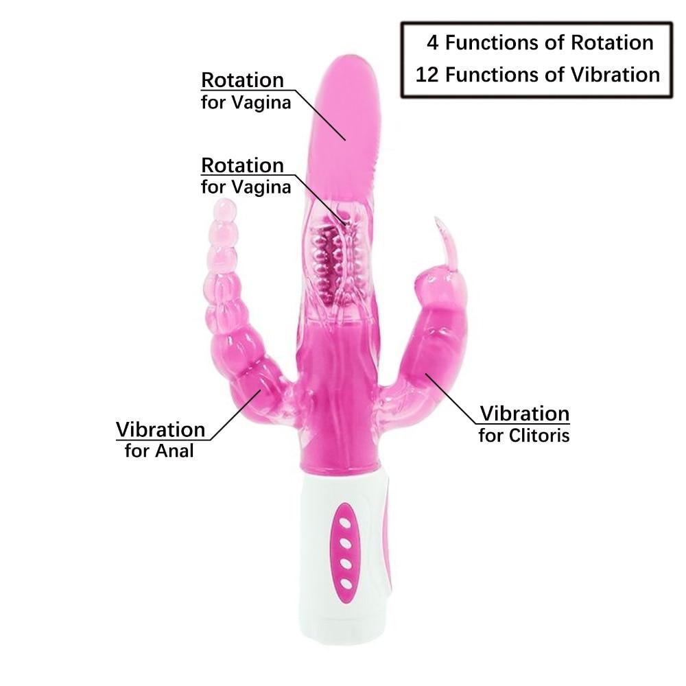 "Sissy Amanda" Triple Vibrator - Sissy Panty Shop