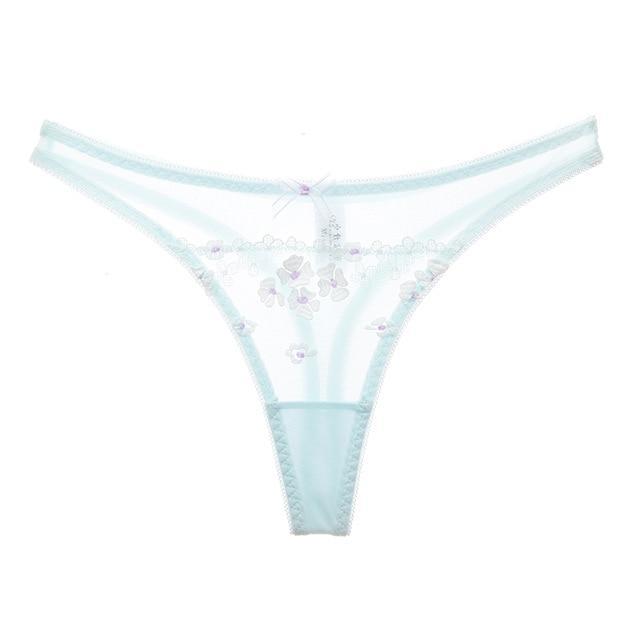 See-Through Lace Thong - Sissy Panty Shop