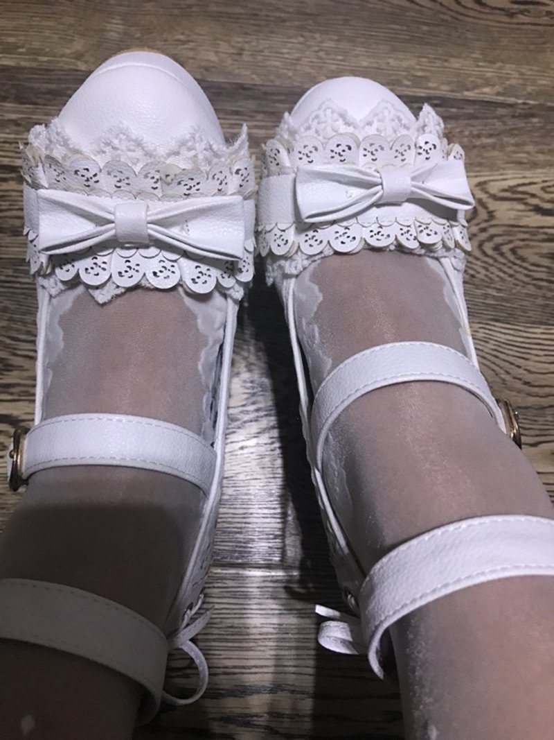 Bow Lace Lux Sissy Pumps - Sissy Panty Shop
