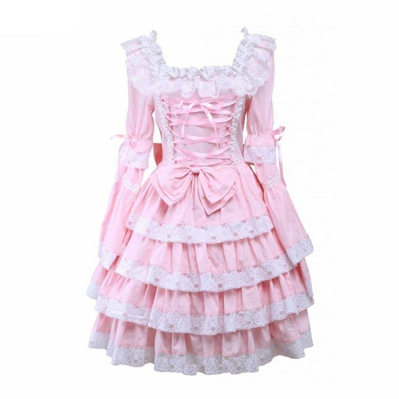 Lolita Lace Cotton Dress - Sissy Panty Shop