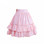 Ruffles & Bow Lolita Cotton Skirt - Sissy Panty Shop