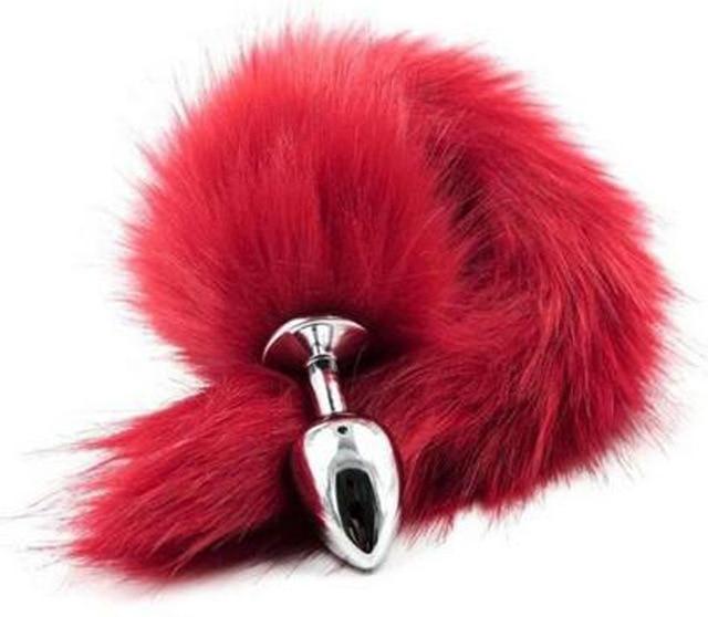 Faux Fox Tail Butt Plug - Sissy Panty Shop