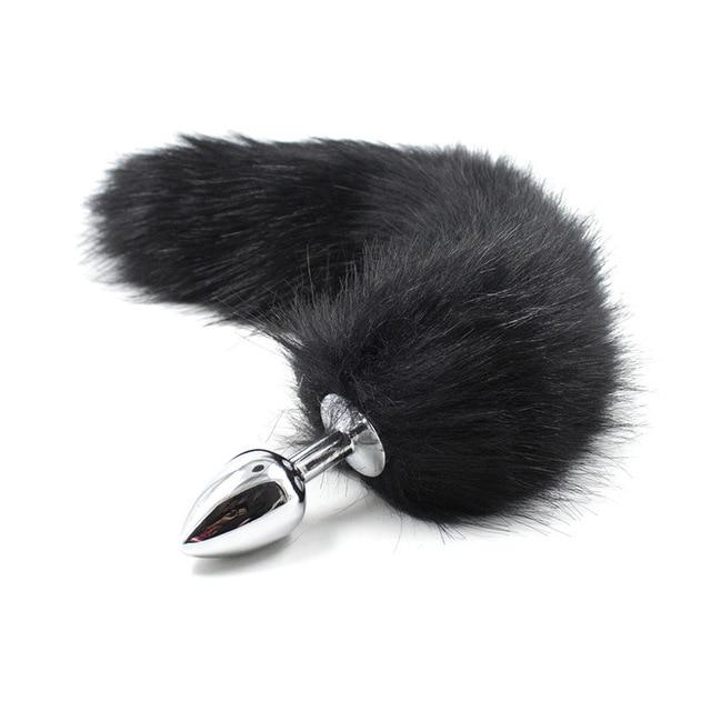 Faux Fox Tail Butt Plug - Sissy Panty Shop