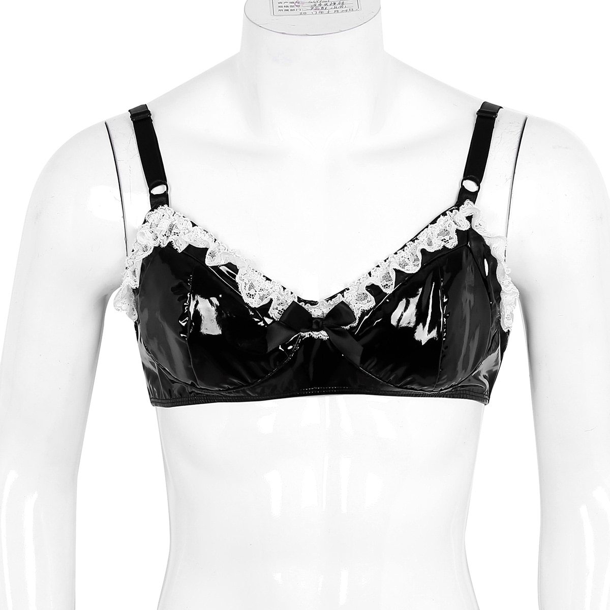 Wetlook Sissy Bowknot Bra - Sissy Panty Shop