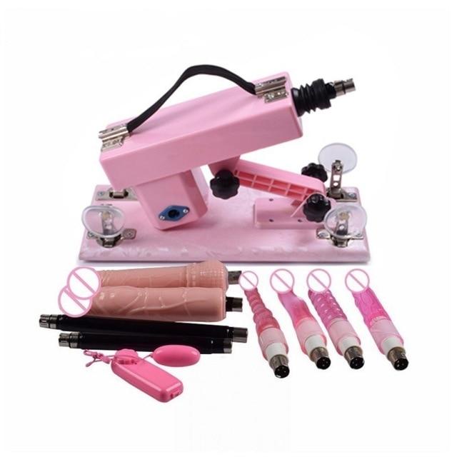 Automatic Sex Machine w/ 10 Attachments - Sissy Panty Shop