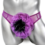 See-Through Mesh Flower Panties - Sissy Panty Shop