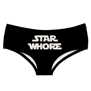 "Star Whore" Sissy Panties - Sissy Panty Shop