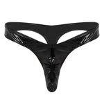 "Shemale Tiffany" Faux Leather G-String - Sissy Panty Shop