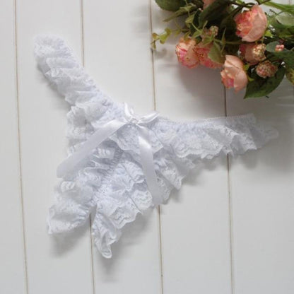 "Sissy Lea" Lace G-String - Sissy Panty Shop