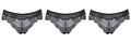 3 Pcs Lace Panties - Sissy Panty Shop