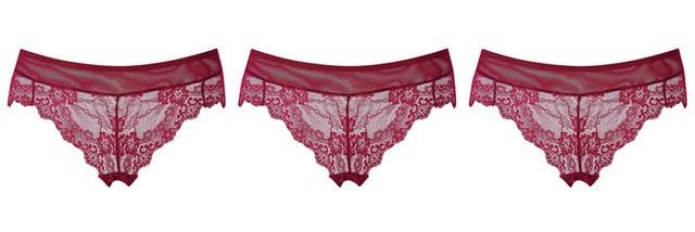 3 Pcs Lace Panties - Sissy Panty Shop