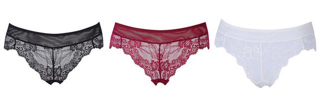 3 Pcs Lace Panties - Sissy Panty Shop