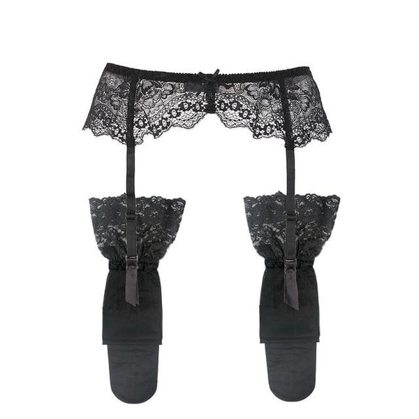 2 Pcs Garter Belt Stockings Set Sissy Panty Shop